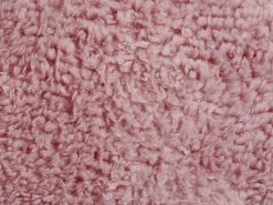 Tamborete Em Tecido Rosa Com Arrumação Sheep