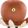 Tamborete Em Veludo Castanho Octopus