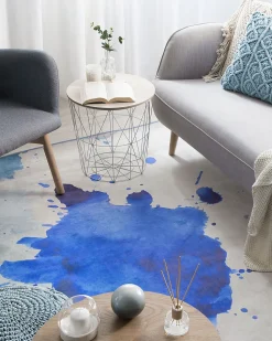 Tapete Azul 160 X 230 Cm Odalar