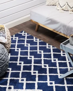 Tapete Azul 160 X 230 Cm Serres