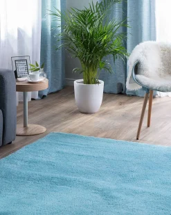 Tapete Azul Claro 140 X 200 Cm Demre