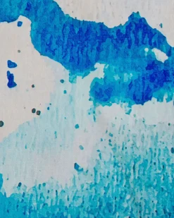 Tapete Azul E Cinzento 160 X 230 Cm Bozat