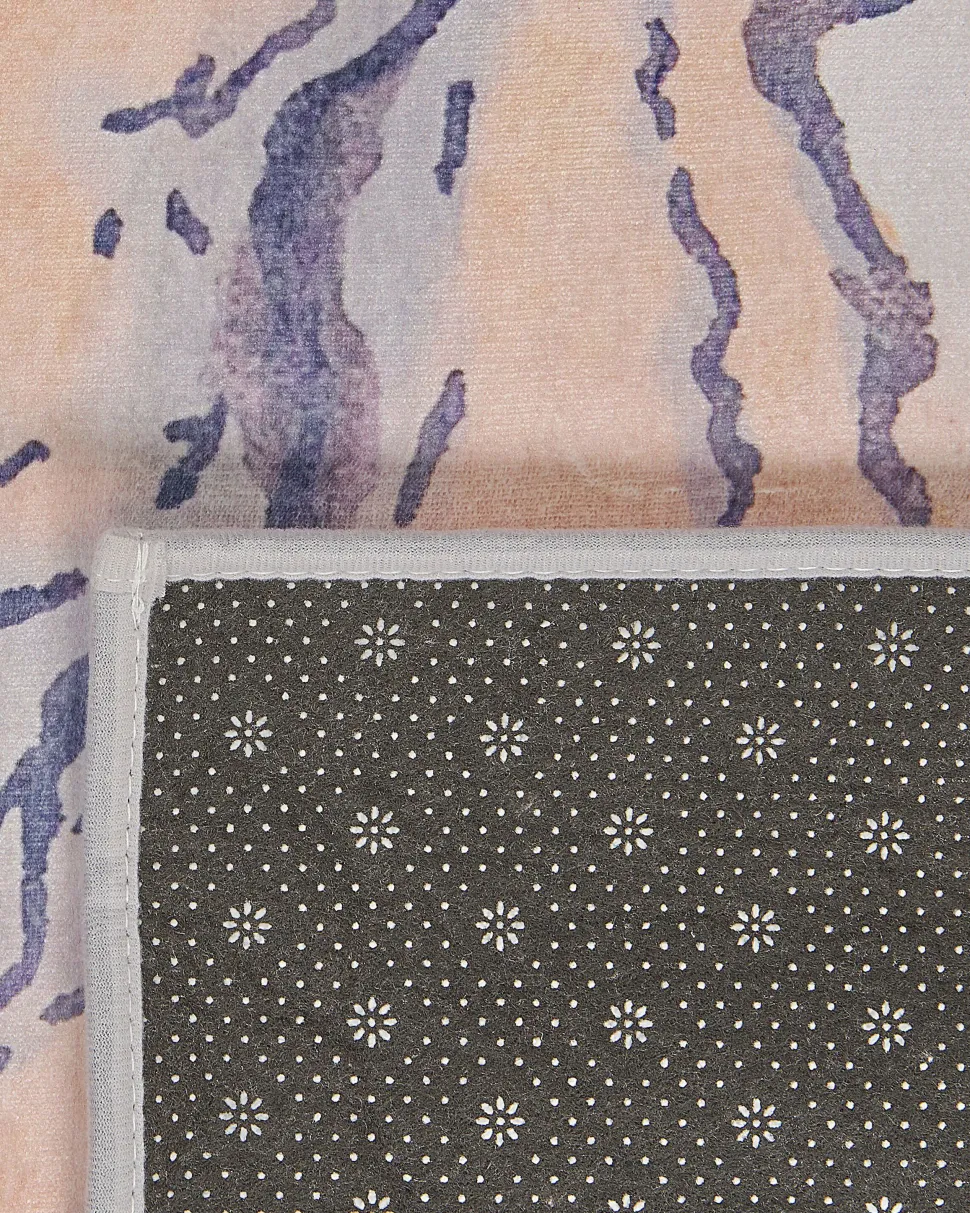 Tapete Azul E Creme 160 X 230 Cm Gebze