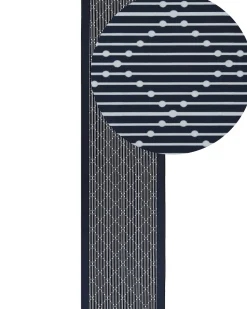 Tapete Azul Marinho 80 X 300 Cm Charvad