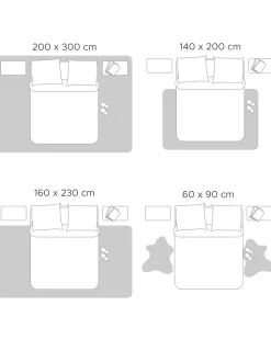 Tapete Branco 200 X 300 Cm Cide