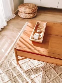 Tapete Branco 160 X 230 Cm Ellek