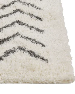 Tapete Branco E Cinzento 160 X 230 Cm Ayrum