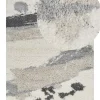 Tapete Branco E Cinzento 200 X 300 Cm Goris