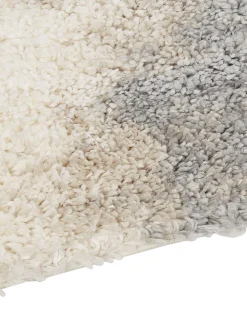 Tapete Branco E Cinzento 200 X 300 Cm Martuni