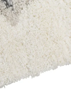 Tapete Branco E Cinzento 160 X 230 Cm Masis