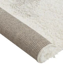 Tapete Branco E Cinzento 160 X 230 Cm Masis