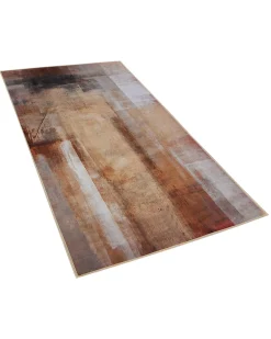 Tapete Castanho 80 X 150 Cm Trabzon
