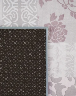 Tapete Cinzento Claro E Rosa 140 X 200 Cm Ballica Ii