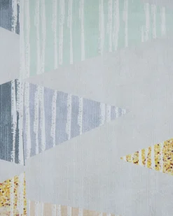 Tapete Cinzento E Amarelo 160 X 230 Cm Yayla