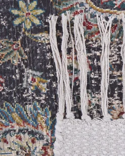 Tapete Com Motivo Floral Multicolor 150 X 230 Cm Armutalan