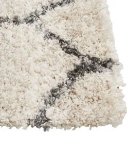 Tapete Creme Claro E Cinzento 160 X 230 Cm Yerevan