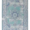 Tapete De Algodao Azul Claro 160 X 230 Cm Almus