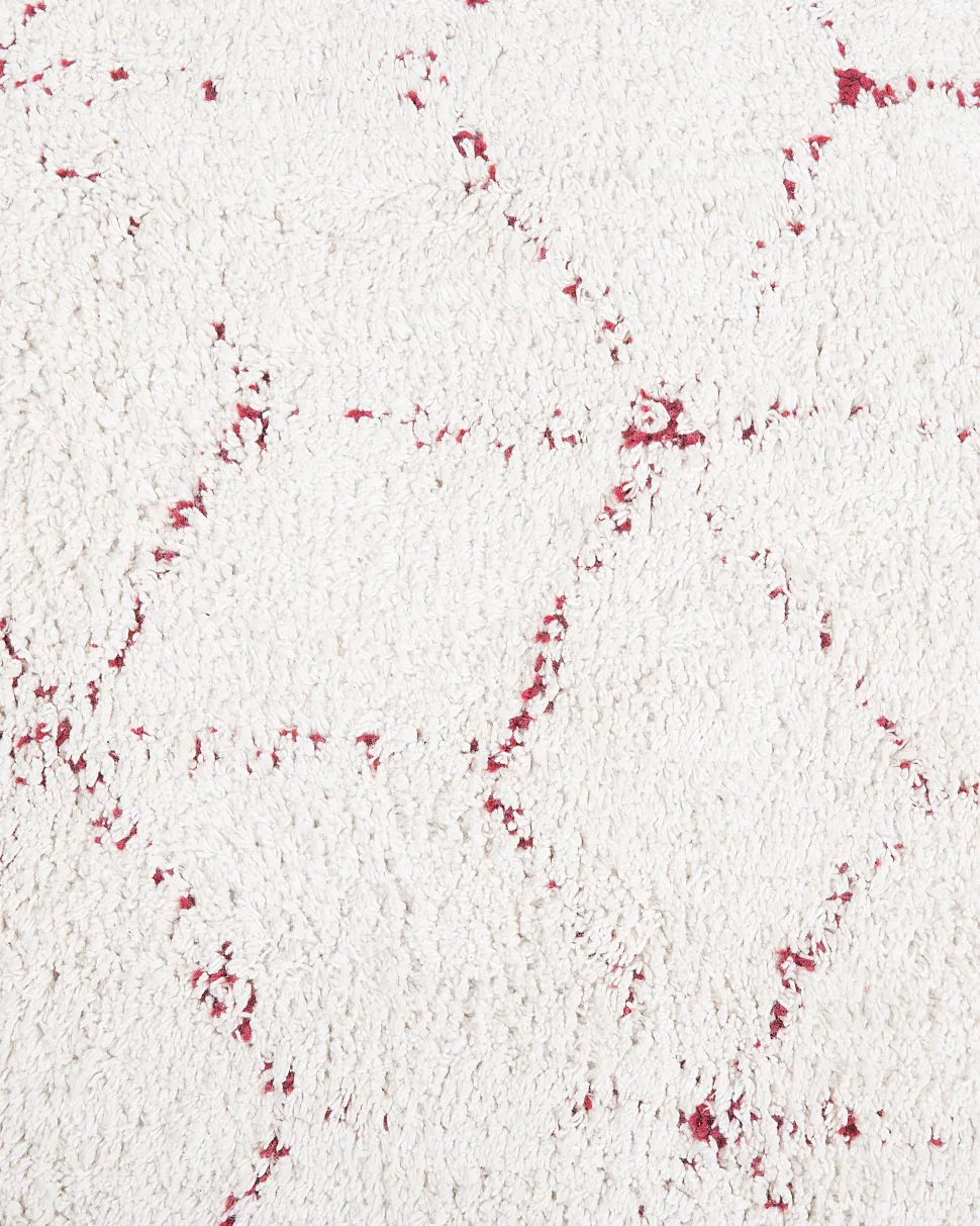 Tapete De Algodao Branco 140 X 200 Cm Sakarya