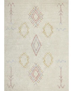 Tapete De Algodao Creme 160 X 230 Cm Bettiah