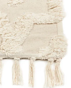 Tapete De Algodao Creme 160 X 230 Cm Itanagar