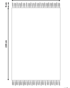 Tapete De Algodao Creme 160 X 230 Cm Itanagar