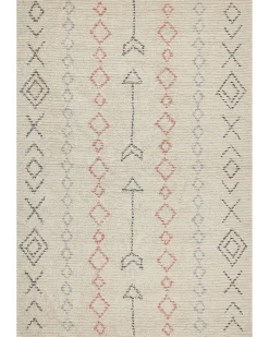 Tapete De Algodao Creme 160 X 230 Cm Dispur