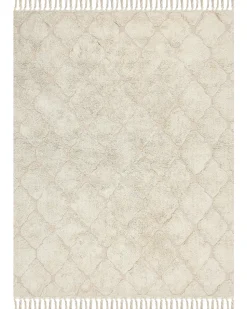 Tapete De Algodao Creme 160 X 230 Cm Silchar