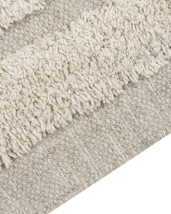 Tapete De Algodao Creme 80 X 150 Cm Hakkari