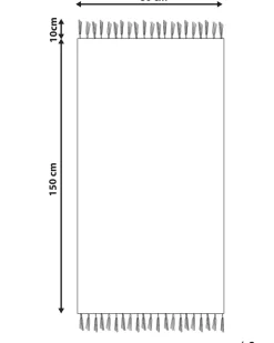 Tapete De Algodao Creme 80 X 150 Cm Hakkari