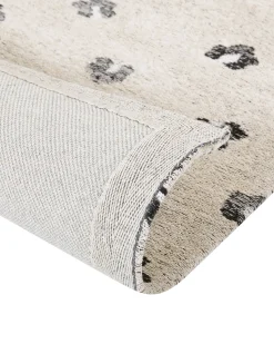 Tapete De Algodao Creme 160 X 230 Cm Afis