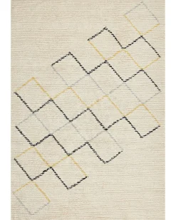 Tapete De Algodao Creme 160 X 230 Cm Tezpur