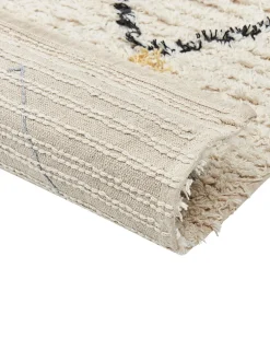 Tapete De Algodao Creme 160 X 230 Cm Tezpur