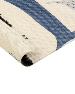 Tapete De Algodao Multicolor Com Impressao De Caes 80 X 150 Cm Temiaj