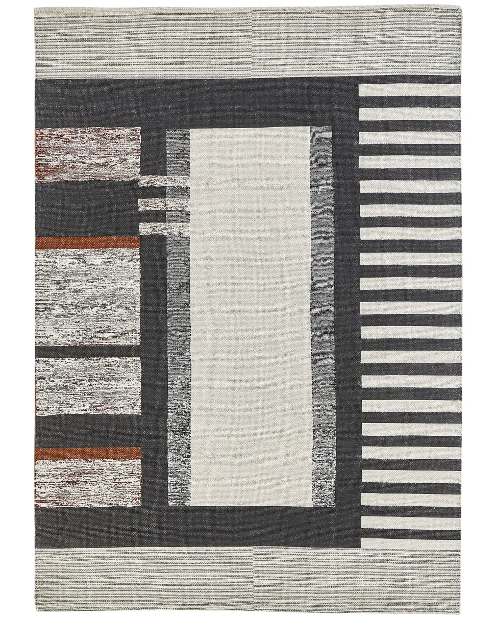 Tapete De Algodao Multicolor 160 X 230 Cm Kakinada