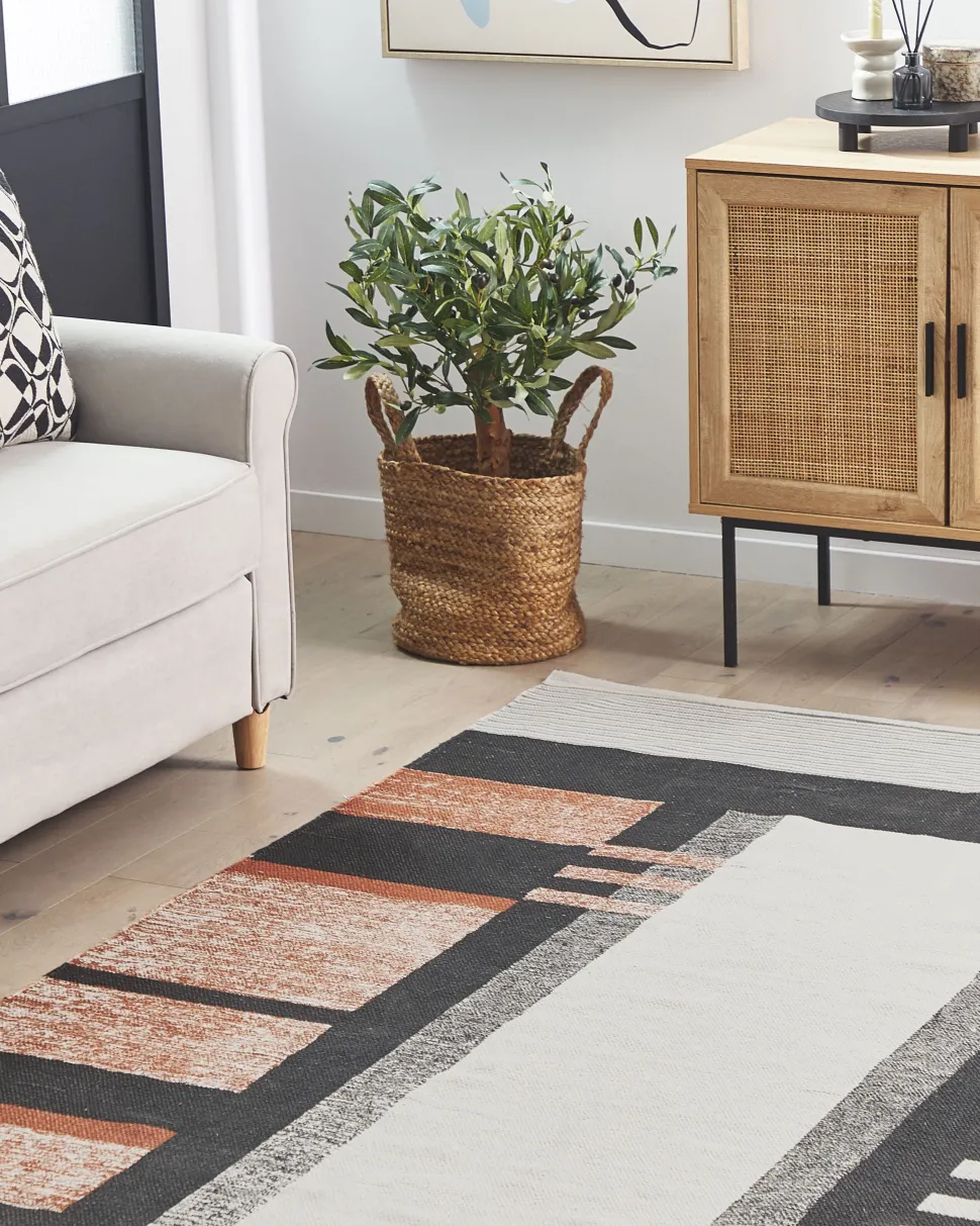 Tapete De Algodao Multicolor 160 X 230 Cm Kakinada