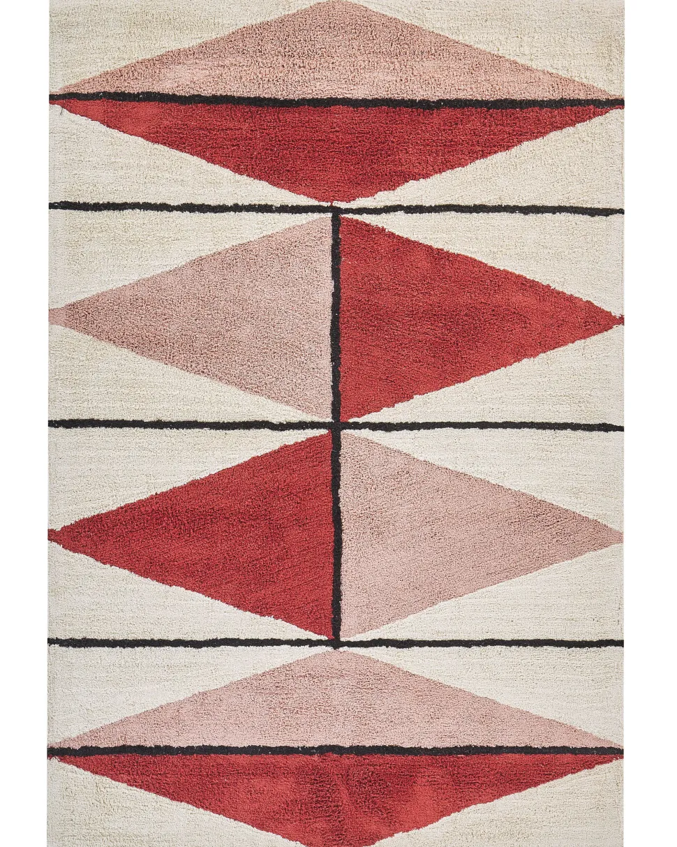 Tapete De Algodao Multicolor 160 X 230 Cm Purnia