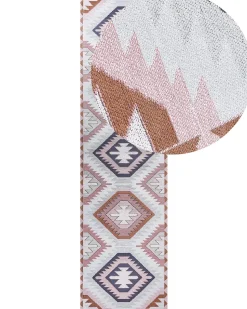 Tapete De Algodao Multicolor 80 X 300 Cm Besler