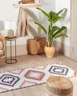 Tapete De Algodao Multicolor 80 X 300 Cm Besler