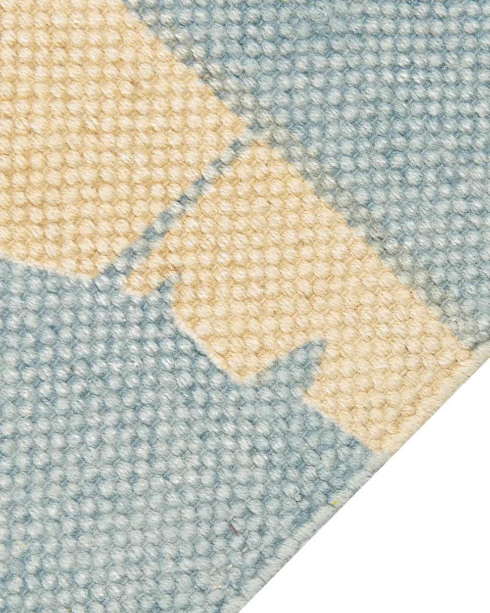 Tapete De Algodao Multicolor Com Impressao De Urso 80 X 150 Cm Barus