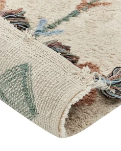 Tapete De Algodao Multicolor 160 X 230 Cm Eskisehir