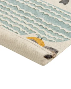 Tapete De Algodao Multicolor 80 X 150 Cm Blang