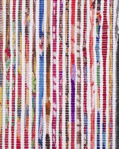 Tapete De Algodao Multicolor Claro 160 X 230 Cm Bartin