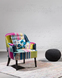 Tapete De Algodao Multicolor 160 X 230 Cm Mersin