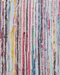 Tapete De Algodao Multicolor 160 X 230 Cm Mersin