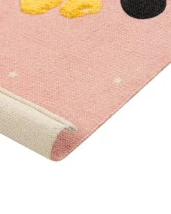 Tapete De Algodao Multicolor Com Impressao De Urso 80 X 150 Cm Tapak