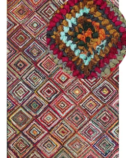 Tapete De Algodao Multicolor 160 X 230 Cm Kaiseri