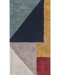 Tapete De Algodao Multicolor 80 X 150 Cm Jalgaon