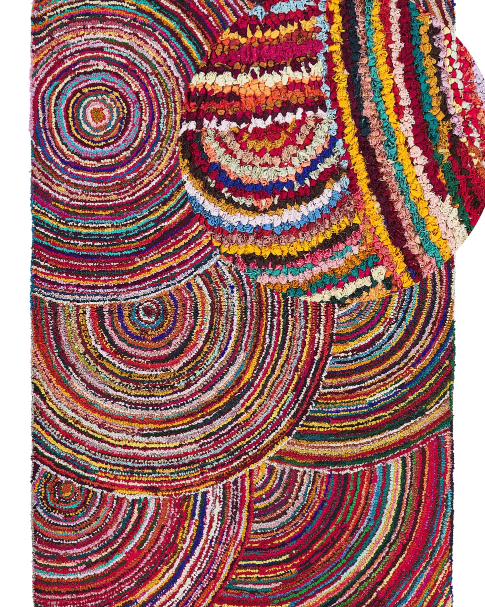 Tapete De Algodao Multicolor 160 X 230 Cm Kozan