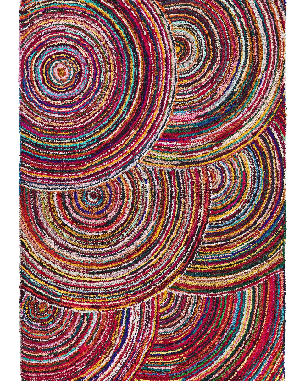 Tapete De Algodao Multicolor 160 X 230 Cm Kozan
