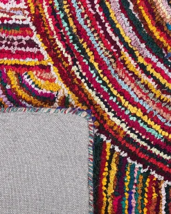 Tapete De Algodao Multicolor 160 X 230 Cm Kozan